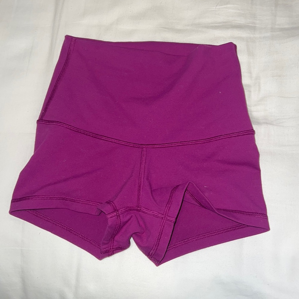 Lululemon High waisted dance shorts